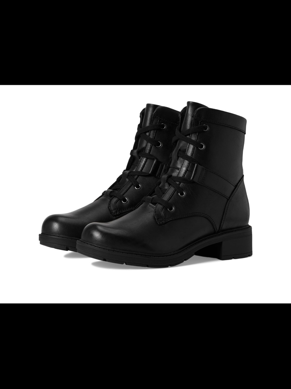 Clarks Hearth Parker Lace Up Boots in Women’s 10
